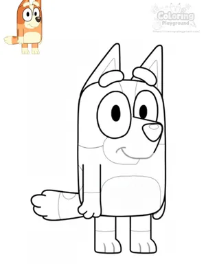 Bingo coloring page